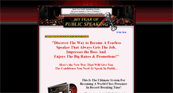 Desktop Screenshot of myfearofpublicspeaking.com